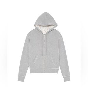 Berry Cotton Zip Up Hoodie Pink by Frankies Bikinis